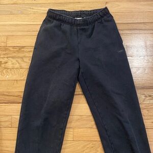 Black TNA sweatpants